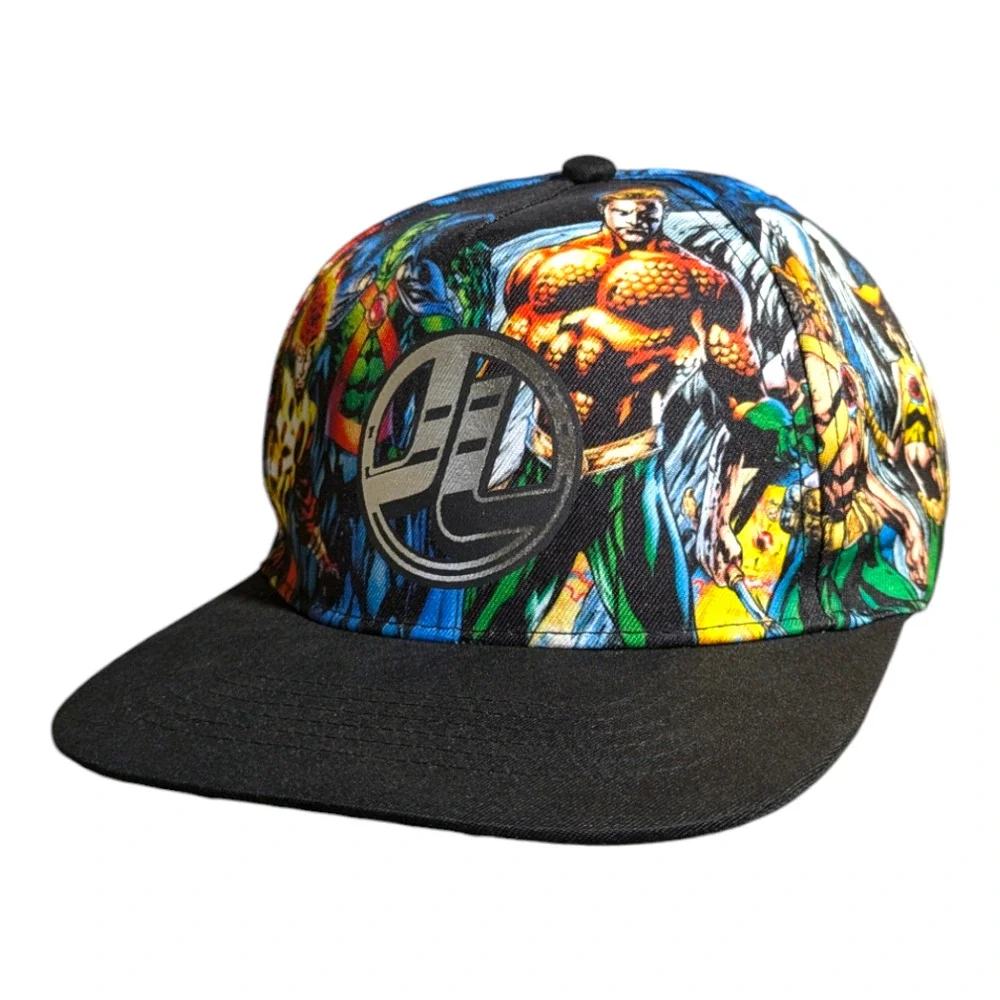 The Justice League Cap - SnapBack - Boys Blue Captain America Avengers
